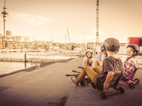 Самокат-каталка Ezyroller Classic Помаранчевий