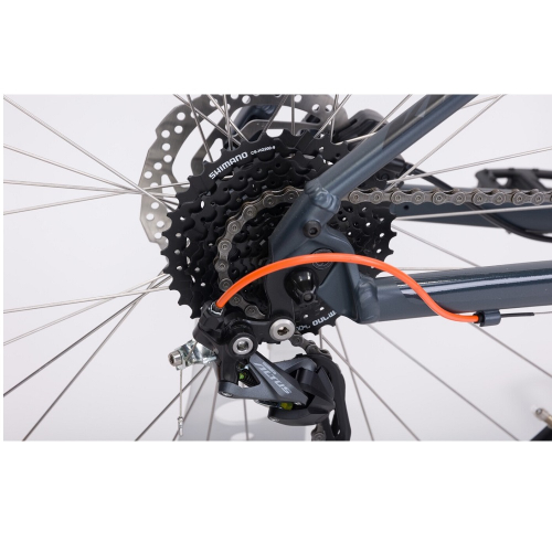 Велосипед KTM CHICAGO 291 рама XXL/48 сірий матовий