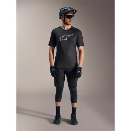 Джерси Alpinestars A-DURA RIDE SS JERSEY BLACK, M || Джерсі Alpinestars A-DURA RIDE SS JERSEY BLACK, M