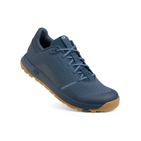 Веловзуття CrankBrothers SHOES STAMP TRAIL LACE BLUE / DARK BLUE - GUM OUTSOLE 10.0