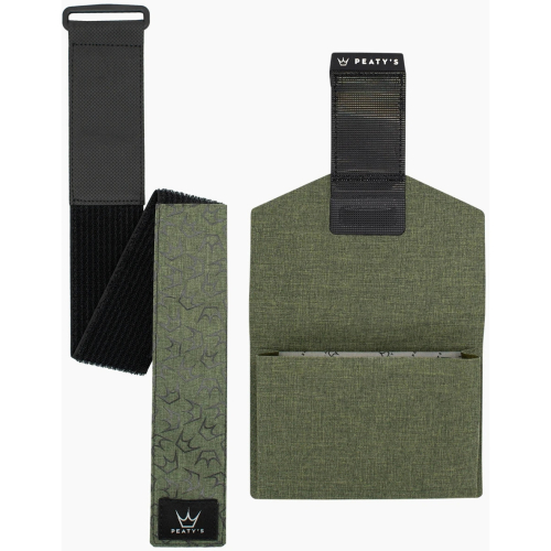 Органайзер на раму для інструменту Peaty's HoldFast Trail Tool Wrap, Moss Green