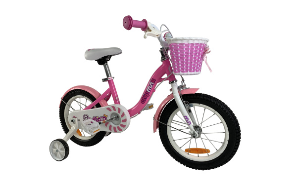 Велосипед дитячий RoyalBaby Chipmunk MM Girls 14", OFFICIAL UA, рожевий
