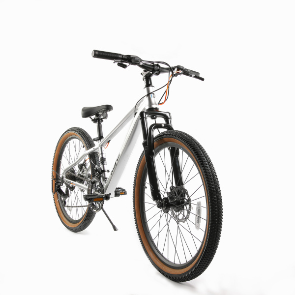 Велосипед дитячий RoyalBaby 24" KING-PLUS 21 SPEED, OFFICIAL UA, Silver