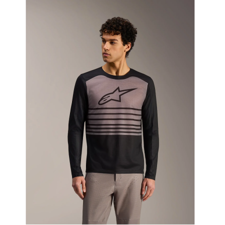 Джерси Alpinestars A-DURA ELITE LS JERSEY 2.0 BLACK, XL || Джерсі Alpinestars A-DURA ELITE LS JERSEY 2.0 BLACK, XL