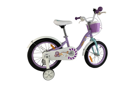Велосипед детский RoyalBaby Chipmunk MM Girls 14", OFFICIAL UA, фиолетовый || Велосипед дитячий RoyalBaby Chipmunk MM Girls 14", OFFICIAL UA, фіолетовий