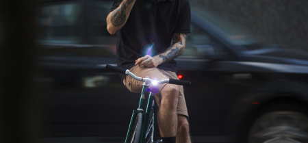Мигалка задня Knog Blinder Mini Chippy Rear 11 Lumens Black