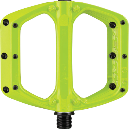 Педали SPANK SPOON DC, Lime Green || Педалі SPANK SPOON DC, Lime Green