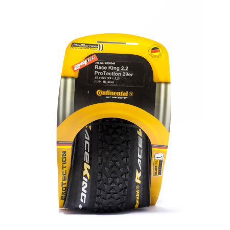 Покрышка Continental Race King 2.2, 29"x2.20, 55-622, Foldable, PureGrip, ShieldWall System, Skin, 740гр., черный || Покришка Continental Race King 2.2, 29 " x2.20, 55-622, Foldable, PureGrip, ShieldWall System, Skin, 740гр., чорний
