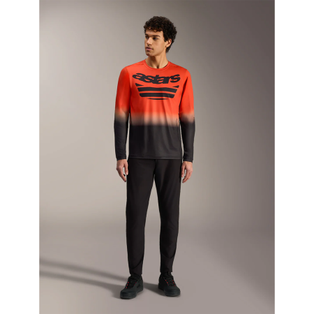 Джерси Alpinestars A-DURA ASTARS LS JERSEY 2.0 WHITE/BLACK, S || Джерсі Alpinestars A-DURA ASTARS LS JERSEY 2.0 WHITE/BLACK, S