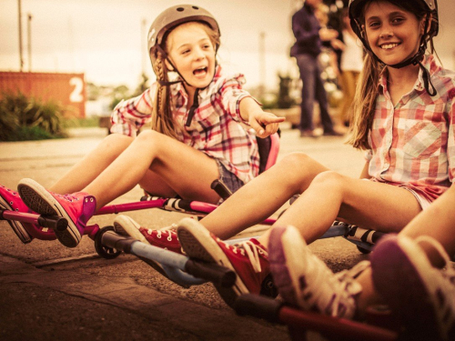 Самокат-каталка Ezyroller Classic Помаранчевий