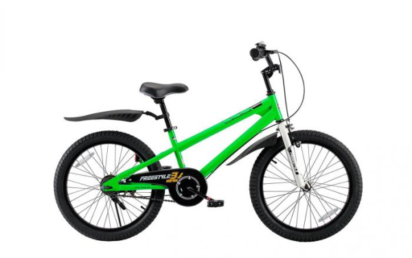 Велосипед RoyalBaby FREESTYLE 20", OFFICIAL UA, зеленый