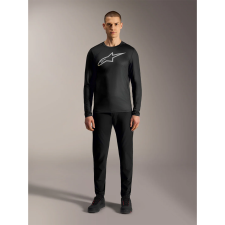 Джерси Alpinestars A-DURA RIDE LS JERSEY BLACK, S || Джерсі Alpinestars A-DURA RIDE LS JERSEY BLACK, S