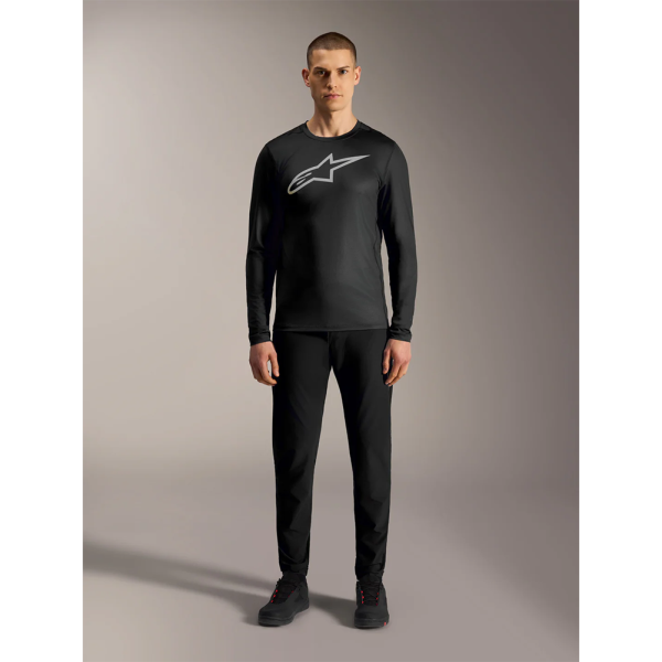 Джерси Alpinestars A-DURA RIDE LS JERSEY BLACK, S