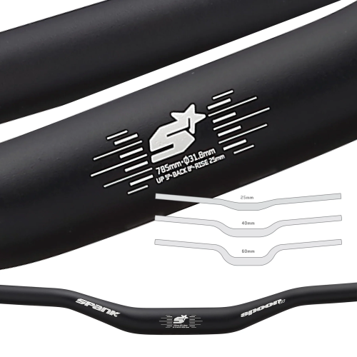 Кермо SPANK SPOON 25, 25R Black