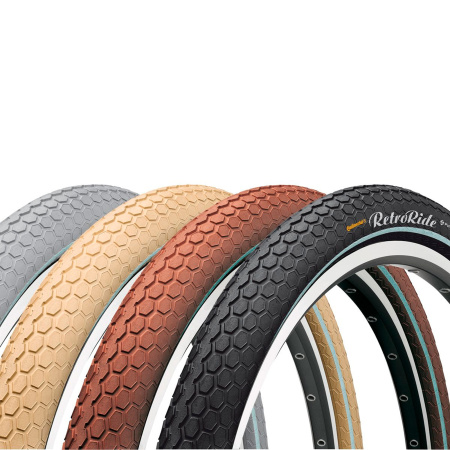 Покрышка Continental RIDE Cruiser светоотражающая,, 26"x2.00, 50-559, не складная, ExtraPuncture Belt, 1000гр., кремовый || Покришка Continental RIDE Cruiser світловідбиваюча,, 26 " x2.00, 50-559, не складна, ExtraPuncture Belt, 1000гр., кремовий