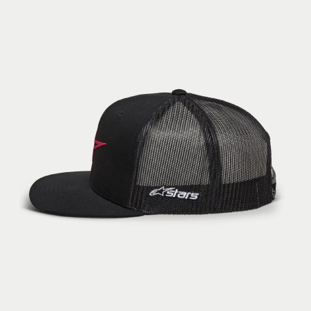 Кепка Alpinestars 3D AGELESS TRUCKER HAT BLACK/RED, OS || Кепка Alpinestars 3D AGELESS TRUCKER HAT BLACK/RED, OS