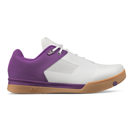Веловзуття CrankBrothers SHOES MALLET LACE WHITE / PURPLE - GUM OUTSOLE - BERNARD KERR 9.0