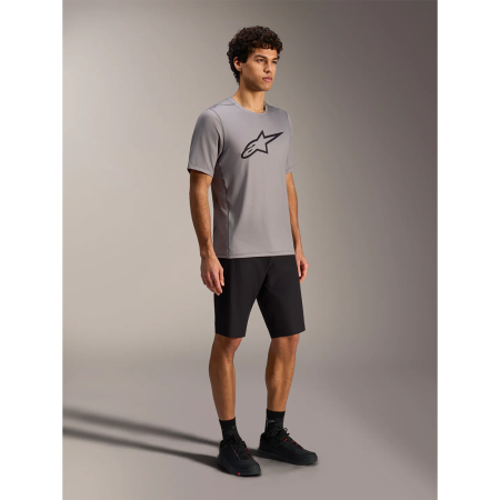 Джерси Alpinestars A-DURA RIDE SS JERSEY GRAY, XL ||  Джерсі Alpinestars A-DURA RIDE SS JERSEY GRAY, XL