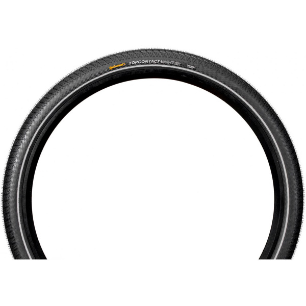 Покришка Continental Top CONTACT II Winter Premium, 26 " x1.90, 50-559, чорна, складна, світловідбиваюча, Vectran Breaker, 610гр.