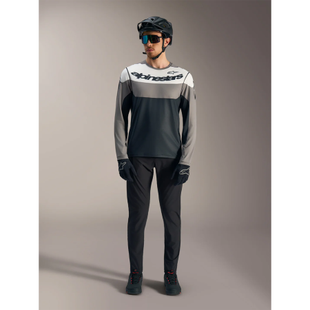 Джерси Alpinestars A-DURA RACE LS JERSEY GRAY, M || Джерсі Alpinestars A-DURA RACE LS JERSEY GRAY, M