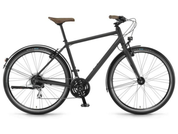Велосипед Winora Flitzer men 28 " 24-G Acera, рама 56 см, чорний матовий, 2021