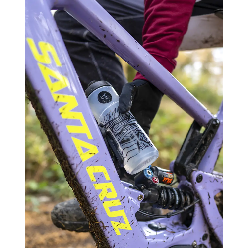 Фляга Peaty's x Fidlock Lockin Bottle, Crown / Clear, 600ml