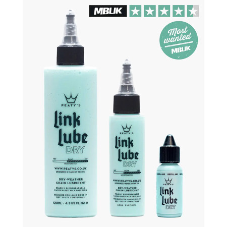 Смазка для цепи Peaty's LinkLube Dry, 60ml || Мастило для ланцюга Peaty's LinkLube Dry, 60ml