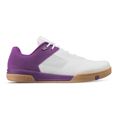Веловзуття CrankBrothers SHOES STAMP LACE WHITE / PURPLE - GUM OUTSOLE - BERNARD KERR 10.5