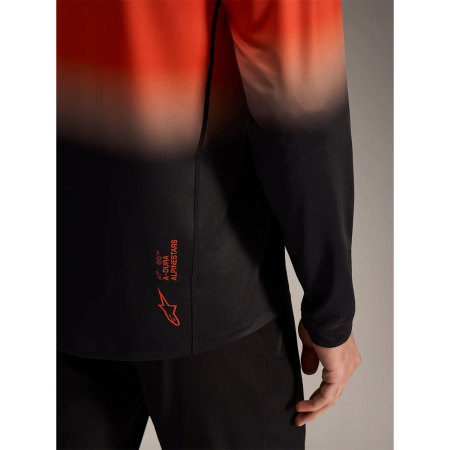 Джерси Alpinestars A-DURA ASTARS LS JERSEY 2.0 WHITE/BLACK, M || Джерсі Alpinestars A-DURA ASTARS LS JERSEY 2.0 WHITE/BLACK, M