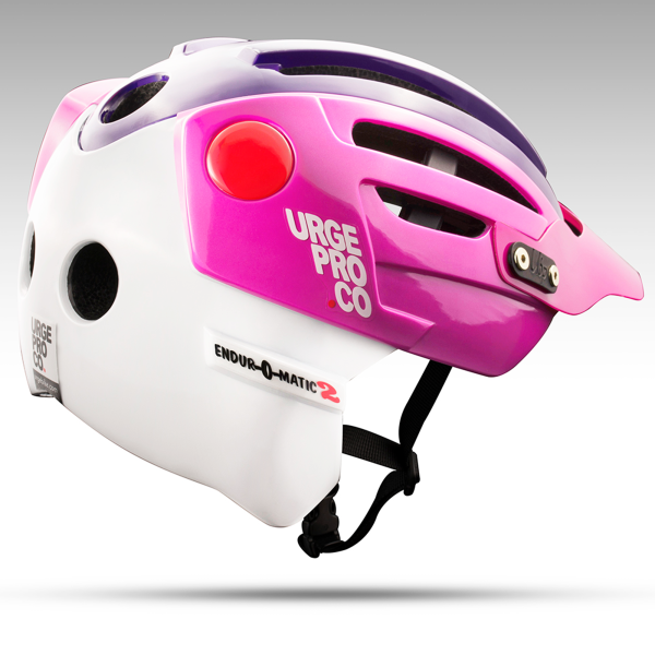 Шлем Urge Endur-O-Matic 2 розовый-фуксия-белый S/M, 54-57см