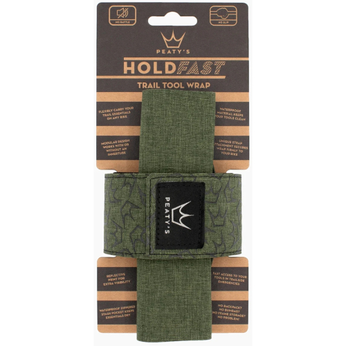 Органайзер на раму для інструменту Peaty's HoldFast Trail Tool Wrap, Moss Green