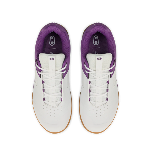 Велообувь CrankBrothers SHOES MALLET LACE WHITE / PURPLE - GUM OUTSOLE - BERNARD KERR 10.0